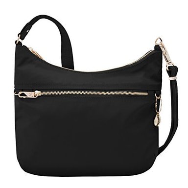 CARTERA TRAVELON MULTICOLOR HOBO ANTIRROBO A MEDIDA MUJER ONYX TALLA ÚNICA