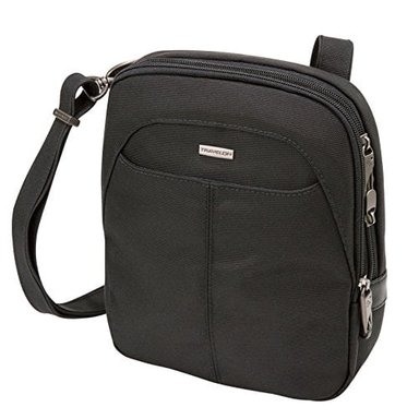 TRAVELON - BOLSA DE TRANSPORTE OCULTA ANTIRROBO NEGRO) 43051 500