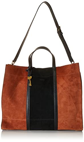 FOSSIL CARMEN - BOLSO DE MANO DE PIEL PARA MUJER