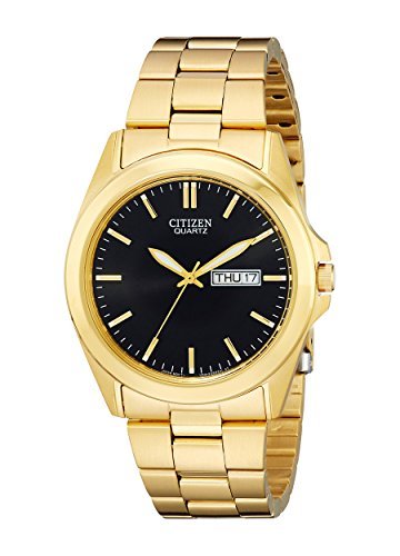 RELOJ CITIZEN HOMBRE BF0582-51F CLÁSICO DORADO ACERO INOXIDABLE CUARZO