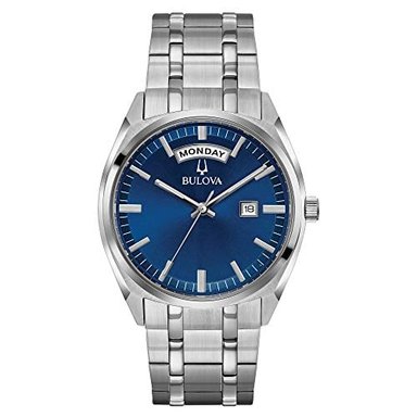 RELOJ BULOVA HOMBRE 96C125 CLÁSICO FECHA DÍA ACERO INOXIDABLE