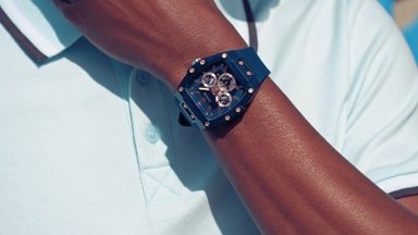 RELOJ GUESS HOMBRE GW0203G7 POLICARBONATO CORREA AZUL 24 SILICONA CUARZO - 5