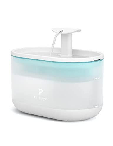 PETLIBRO FUENTE DE AGUA PARA GATOS FUENTE DE AGUA ULTRA SILENCIOSA PARA GATOS EN EL INTERIOR SIN BPA DOS MODOS DE FLUJO