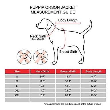 ABRIGO PUPPIA MASCOTAS ORSON AUTÉNTICO - 5