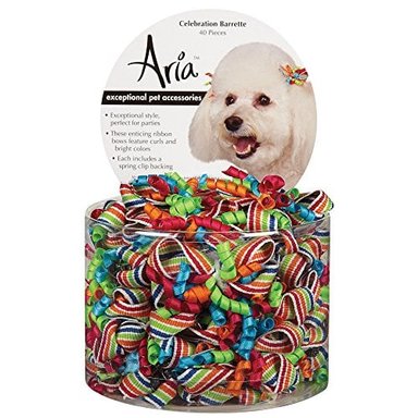 ROPA GLOBAL SHOPEX ARIA CELEBRACIÓN BARETTES 40-PIECE CANISTERS