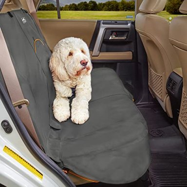 FUNDAS DE ASIENTO DE BANCO DE COCHE PARA MASCOTAS KURGO PROTECTOR DE ASIENTO TRASERO