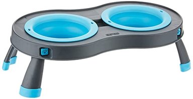 PLATO POPWARE MASCOTA ALIMENTADOR DOBLE ELEVADO DEXAS