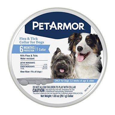 COLLAR PERROS PETARMOR PARA PULGAS Y GARRAPATAS 1 UNIDAD