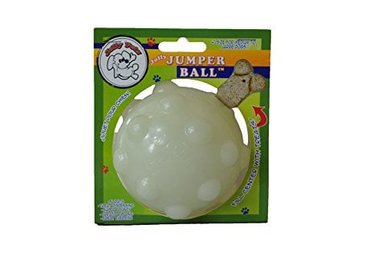 JUGUETE PELOTA JUMPER DOG TOY BALLS GRANDE BRILLAN OSCURIDAD JOLLY PETS