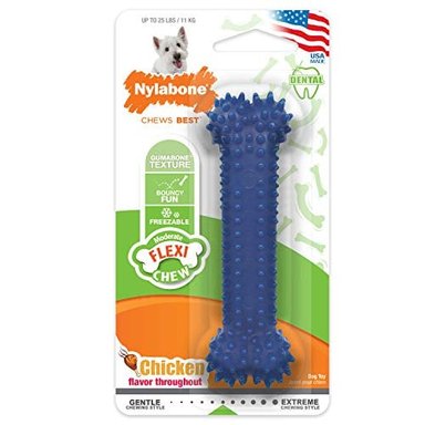 ACCESORIO PERRO FLEXICHEW MODERATE DOG TOYS TEETH CLEANING CHEW FOR DOGS NYLABONE