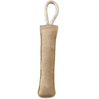 ETHICAL PETS DURA FUSED LEATHER RETRIEVER DOG TOY 15-INCH