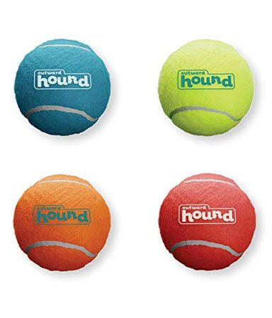 JUGUETE PELOTA PERRO TENIS SQUEAKER BALLZ OUTWARD HOUND