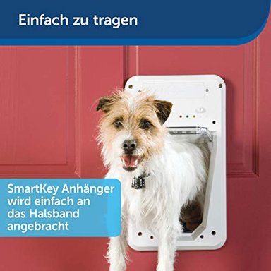 PUERTA PERROS Y GATOS PETSAFE DE ELECTRONIC SMARTDOOR ACTIVADA POR COLLAR RAZAS PEQUEÑAS A GRANDES - 2