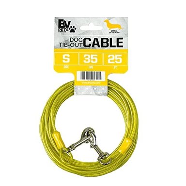 CABLE AMARRE PERRO PEQUEÑO MEDIANO 15 PIES 25 EXTERIOR BV