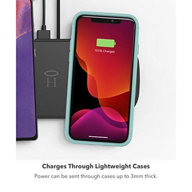 ALMOHADILLA DE CARGA INALÁMBRICA HALO DUAL AIRPODS IPHONE 12 PRO 12 PRO MAX 12 MINI IPHONE 11 11 PRO - 3