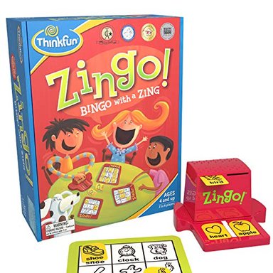JUEGO DE BINGO ZINGO CON UN TOQUE DISTINTO