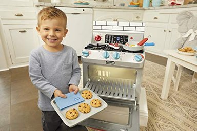 LITTLE TIKES FIRST OVEN - APARATO REALISTA PARA NIÑOS JUEGO DE COCINA CON 11 ACCESORIOS Y SONIDOS - 2