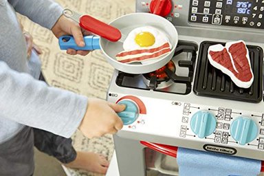 LITTLE TIKES FIRST OVEN - APARATO REALISTA PARA NIÑOS JUEGO DE COCINA CON 11 ACCESORIOS Y SONIDOS - 4