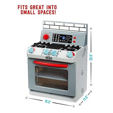 LITTLE TIKES FIRST OVEN - APARATO REALISTA PARA NIÑOS JUEGO DE COCINA CON 11 ACCESORIOS Y SONIDOS - 6