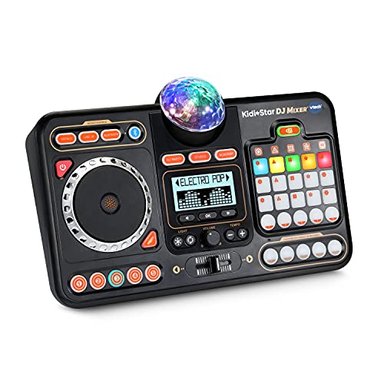 JUEGO DIDÁCTICO VTECH KIDISTAR - MEZCLADOR PARA DJ COLOR NEGRO