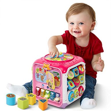 CUBO VTECH DE ACTIVIDADES PARA ORDENAR Y DESCUBRIR