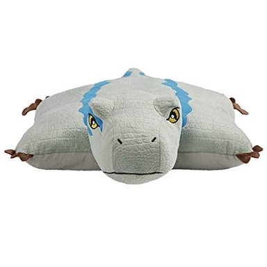 PILLOW PETS 16 'AZUL VELOCIRAPTOR PELUCHE ANIMAL JURASSIC WORLD DINOSAURIO JUGUETE - 2