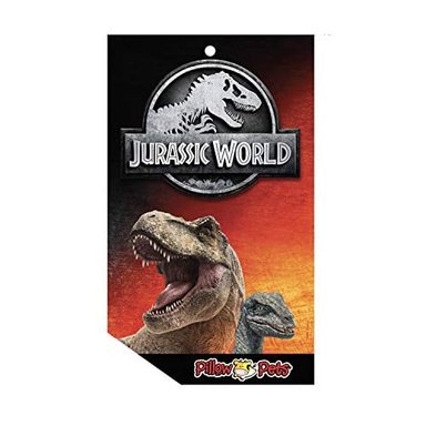 PILLOW PETS 16 'AZUL VELOCIRAPTOR PELUCHE ANIMAL JURASSIC WORLD DINOSAURIO JUGUETE - 5