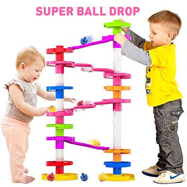 JUEGO DIDÁCTICO GLOBAL SHOPEX WEOFFERWHATYOUWANT SUPER BALL DROP CON DOBLE PUENTE Y ESPACIADORES PARA ESTRUCTURAS ALTAS