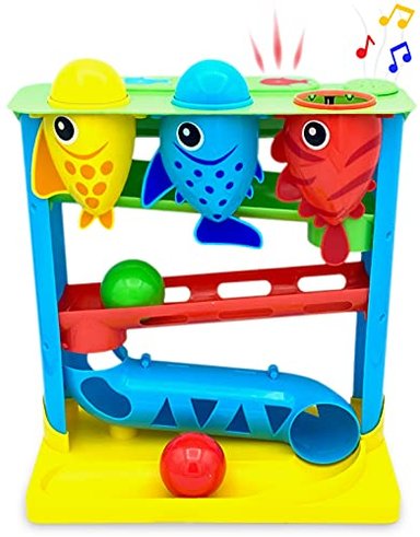 MOVE2PLAY FEED THE FISH JUGUETE INTERACTIVO PARA NIÑOS Y NIÑAS DE 9 MESES EN ADELANTE