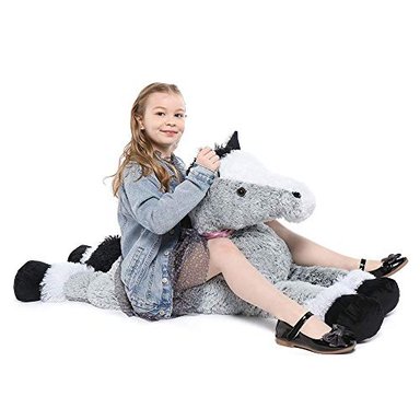 PELUCHE GLOBAL SHOPEX TEZITUOR CABALLO GIGANTE DE CABALLO PARA NIÑOS