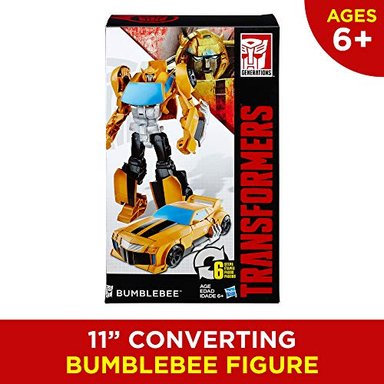 TRANSFORMERS TOYS HEROIC BUMBLEBEE - FIGURA DE ACCIÓN ATEMPORAL A GRAN ESCALA - 4