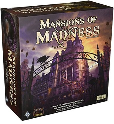 JUEGO MESA FANTASY FLIGHT GAMES MANSIONES DE LA LOCURA JUNTA 2ND EDITION