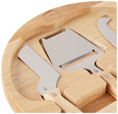 JUEGO DE UTENSILIOS COCINA DE ACERO INOXIDABLE TOSCANA - A PICNIC TIME BRAND EN MARRÓN - 4