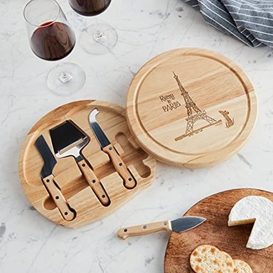 JUEGO DE UTENSILIOS COCINA DE ACERO INOXIDABLE TOSCANA - A PICNIC TIME BRAND EN MARRÓN - 6