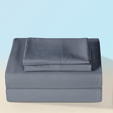 JUEGO DE SABANAS VISI-ONE DE MICROFIBRA DE 1800 HILOS EN TALLA KING GRIS