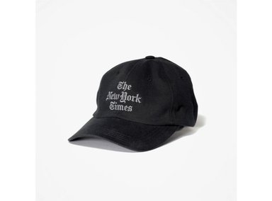 GORRA THE NEW YORK TIMES NEGRO UNISEX