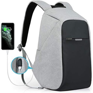 MOCHILA LAPTOP OSCAURT GRIS HOMBRE