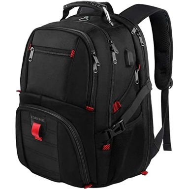 MOCHILA LAPTOP YOREPEK NEGRO UNISEX