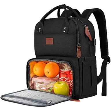 MOCHILA LAPTOP MATEIN NEGRO MUJER