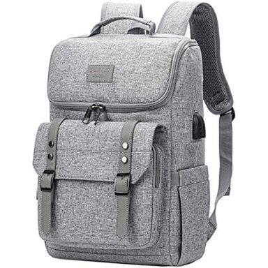 MOCHILA LAPTOP YALUNDISI GRIS UNISEX