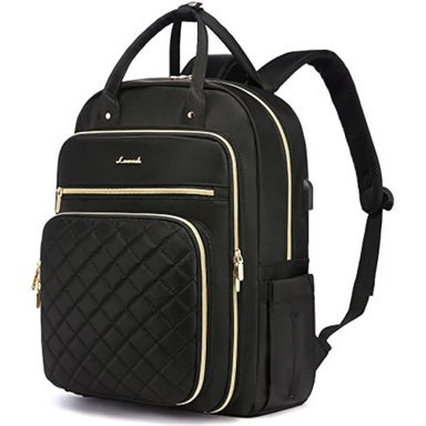 MOCHILA PARA LAPTOP LOVEVOOK UNISEX EN NEGRO