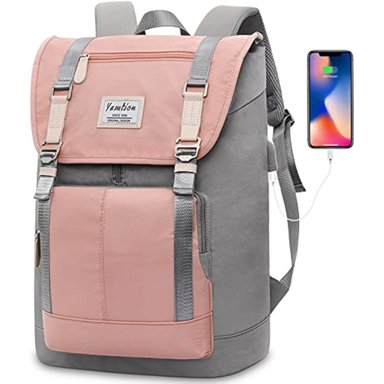 MOCHILA LAPTOP YAMTION ROSADO UNISEX