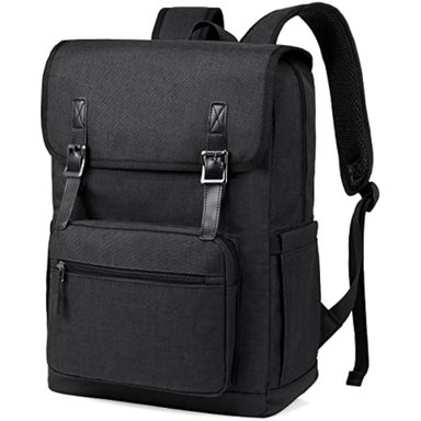 MOCHILA PARA LAPTOP VASCHY UNISEX EN NEGRO