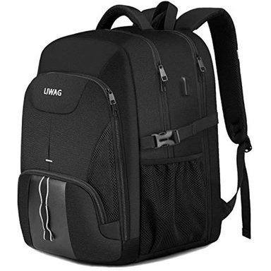 MOCHILA  LIWAG UNISEX EN NEGRO