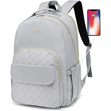 MOCHILA  BREOLD UNISEX EN GRIS
