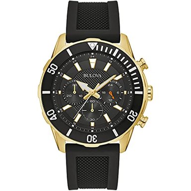 RELOJ BULOVA HOMBRE 98A270 LUJO NEGRO