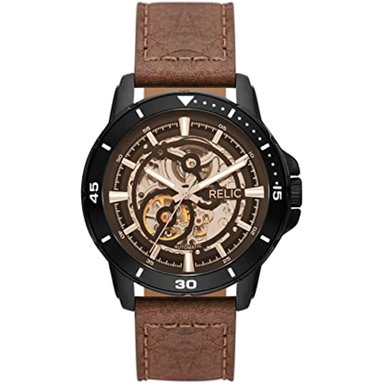 RELOJ RELIC FOSSIL HOMBRE ZR12663 LUJO MARRÓN
