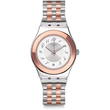 RELOJ SWATCH MUJER YLS454G LUJO GRIS