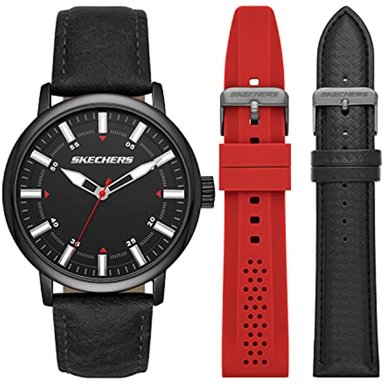 RELOJ SKECHERS HOMBRE SR9068 LUJO NEGRO