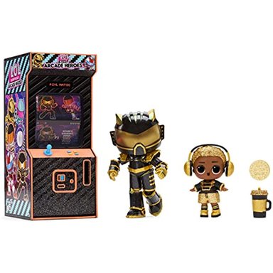 LOL SURPRISE ARCADE HEROES SERIES 2 FIGURA DE ACCIÓN CON 15 SORPRESAS